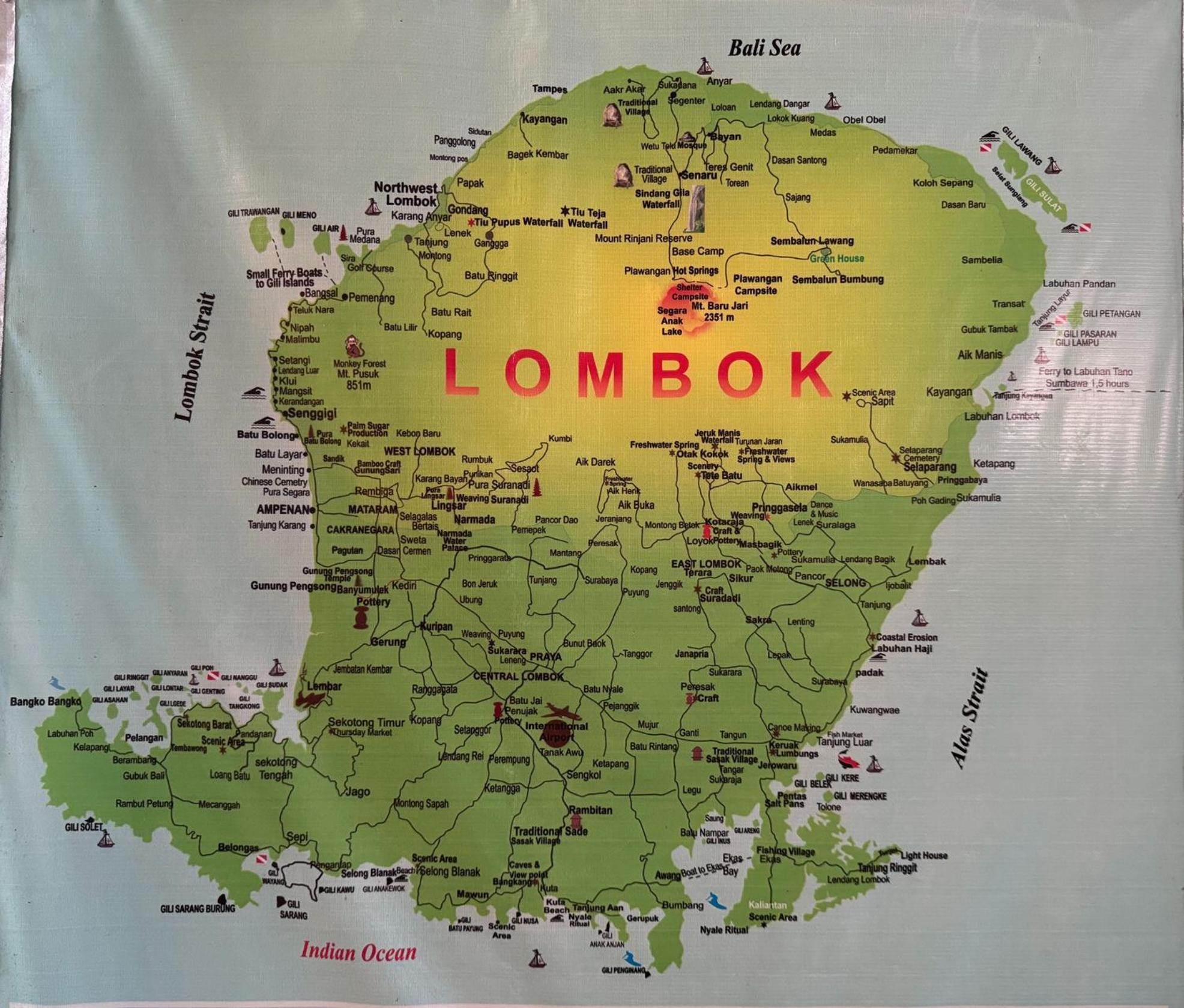 Senggigi Cottages Lombok Buitenkant foto